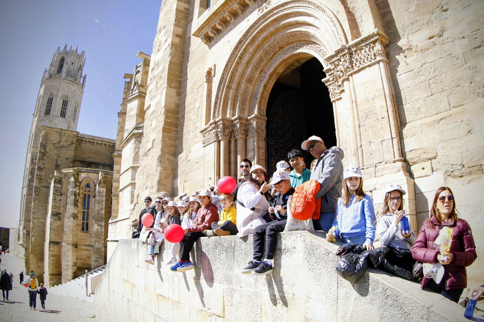 Festa Posa't la Gorra a la Seu Vella de Lleida 1