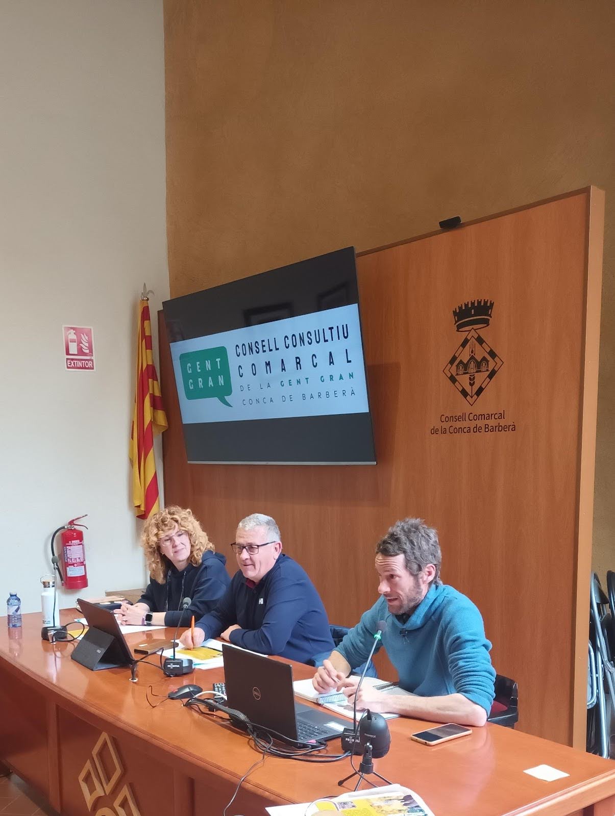 Reunió del Consell Consultiu Comarcal de la Gent Gran de la Conca de Barberà 1