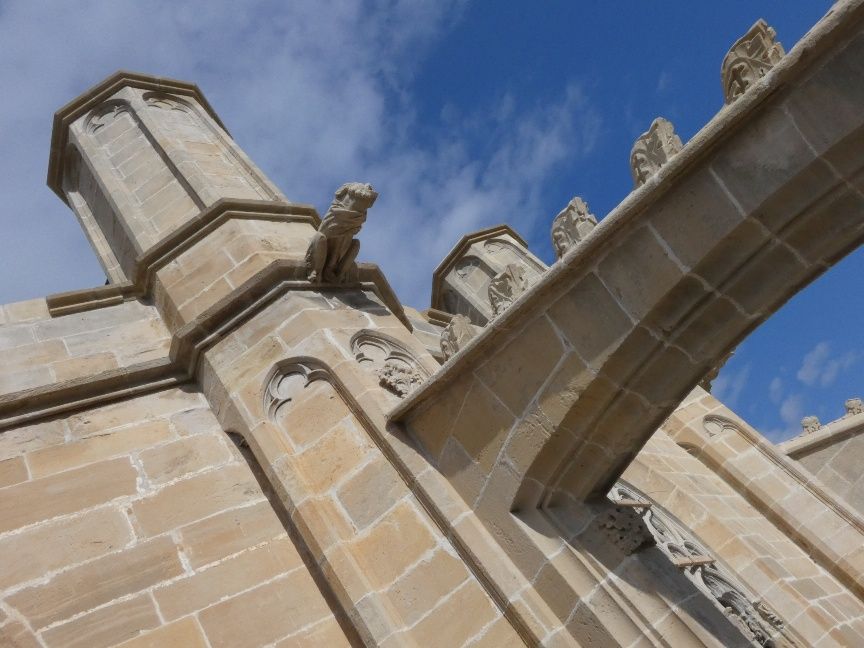 Visita d’obres a la segona fase de la restauració de la coberta de la Catedral de Tortosa 1