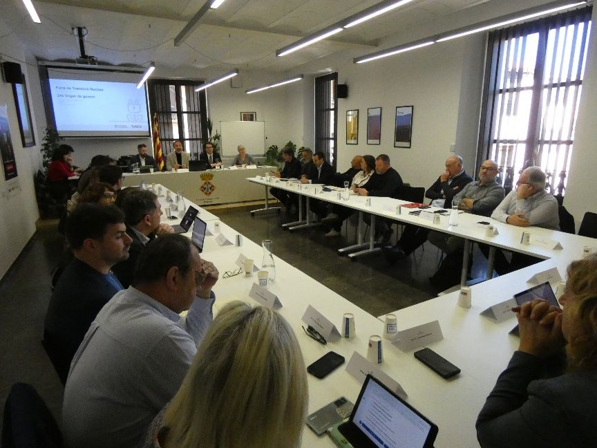24a reunió de l’Òrgan de Govern dels Fons de Transició Nuclear al Consell Comarcal del Priorat, a Falset 2
