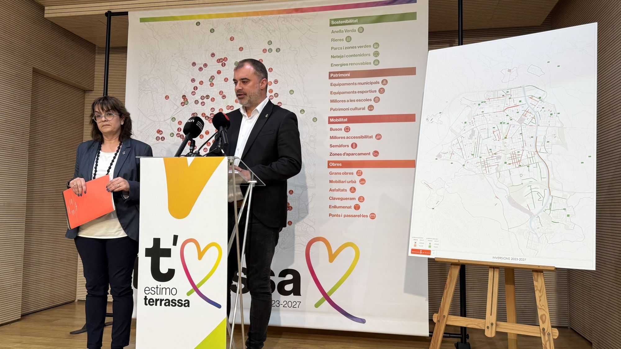 Presentació dels treballs de millora a l'espai públic de Terrassa