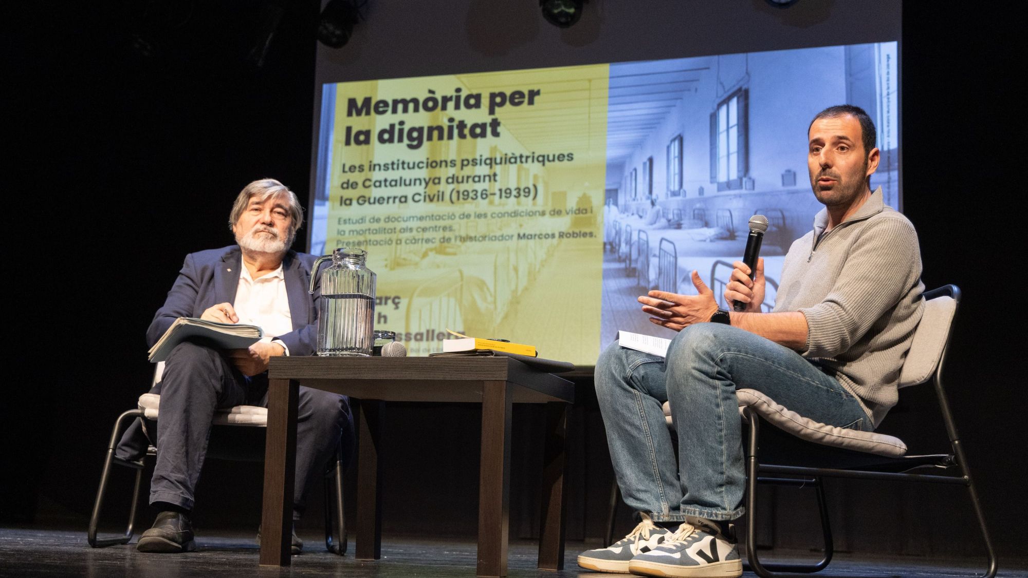 Marcos Robles, autor de l’estudi Les institucions psiquiàtriques de Catalunya durant la Guerra Civil (1936-1939)