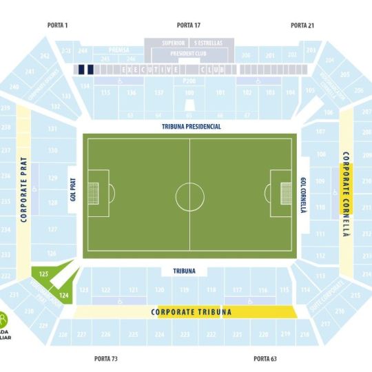L'RCDE Stadium estarà totalment ple per dimarts