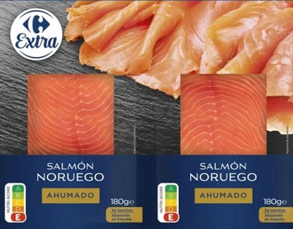 Salmó fumat Carrefour afectat per listèria