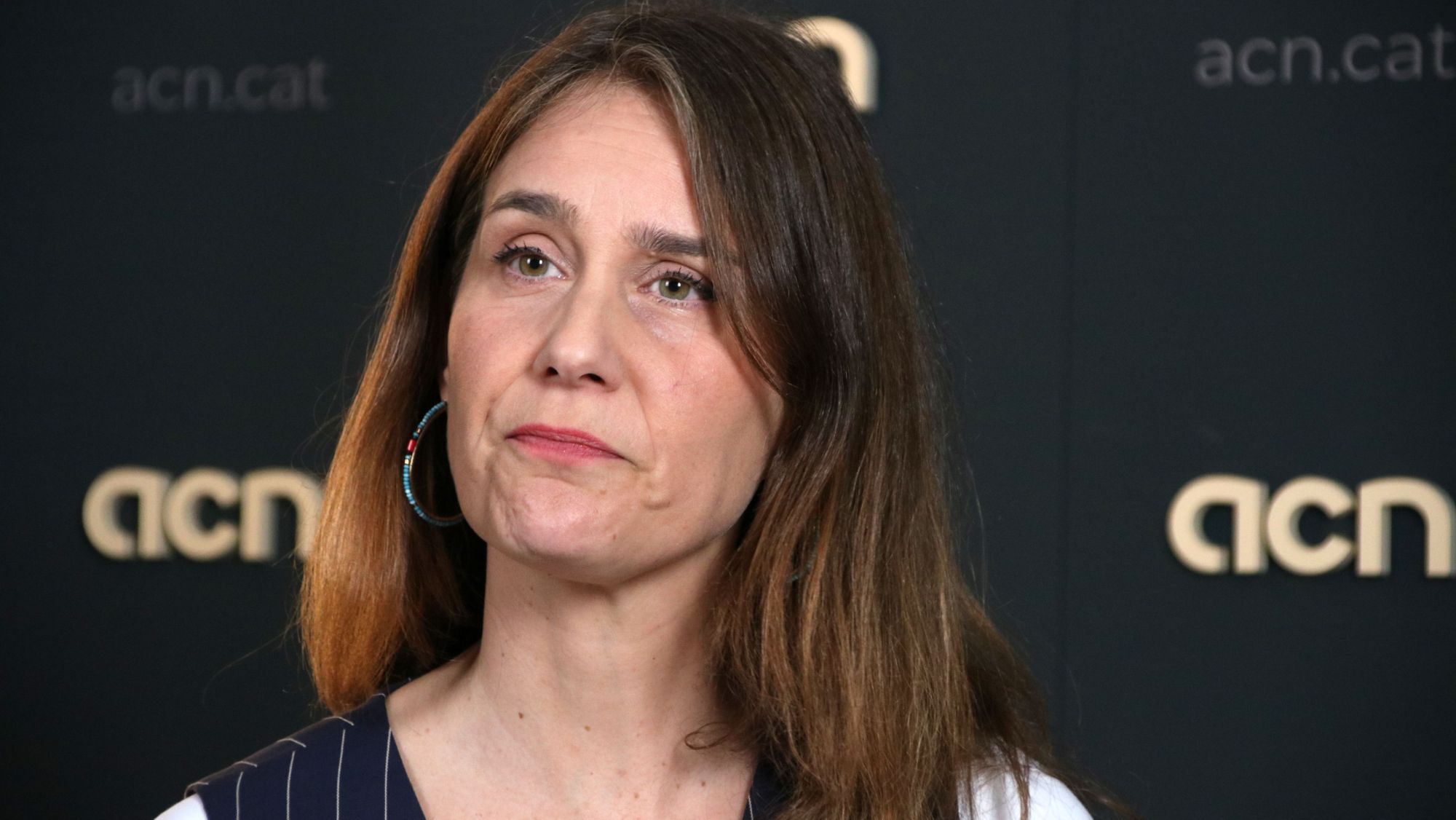 La presidenta dels Comuns al Parlament, Jéssica Albiach, en entrevista amb l'ACN