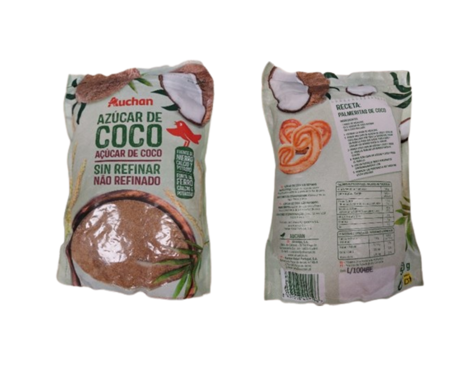 Sucre de coco sense refinar Auchan