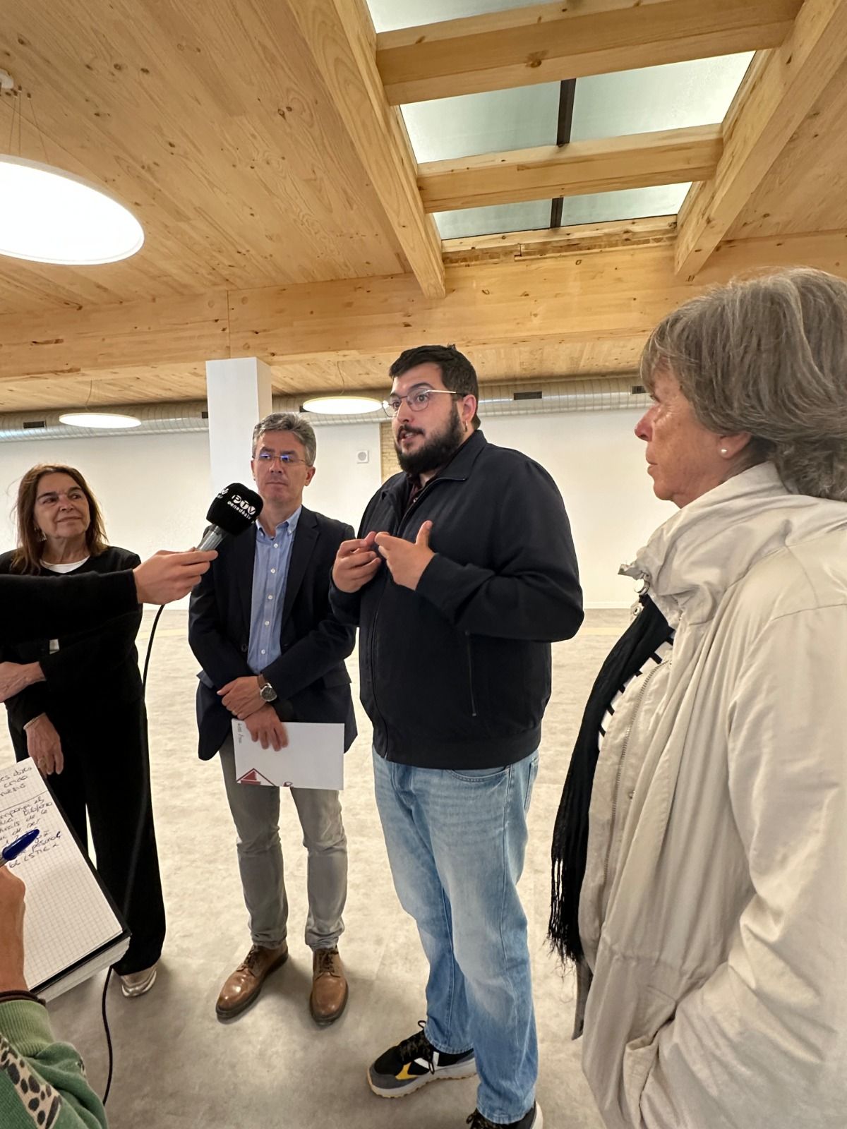 Visita a la nova biblioteca Joana Raspall de Vilafranca del Penedès