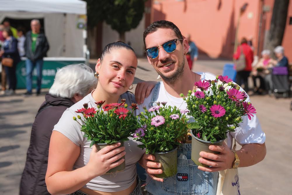 Fotografia d'arxiu de la campanya 'Sant Joan Despí en flor' de 2025