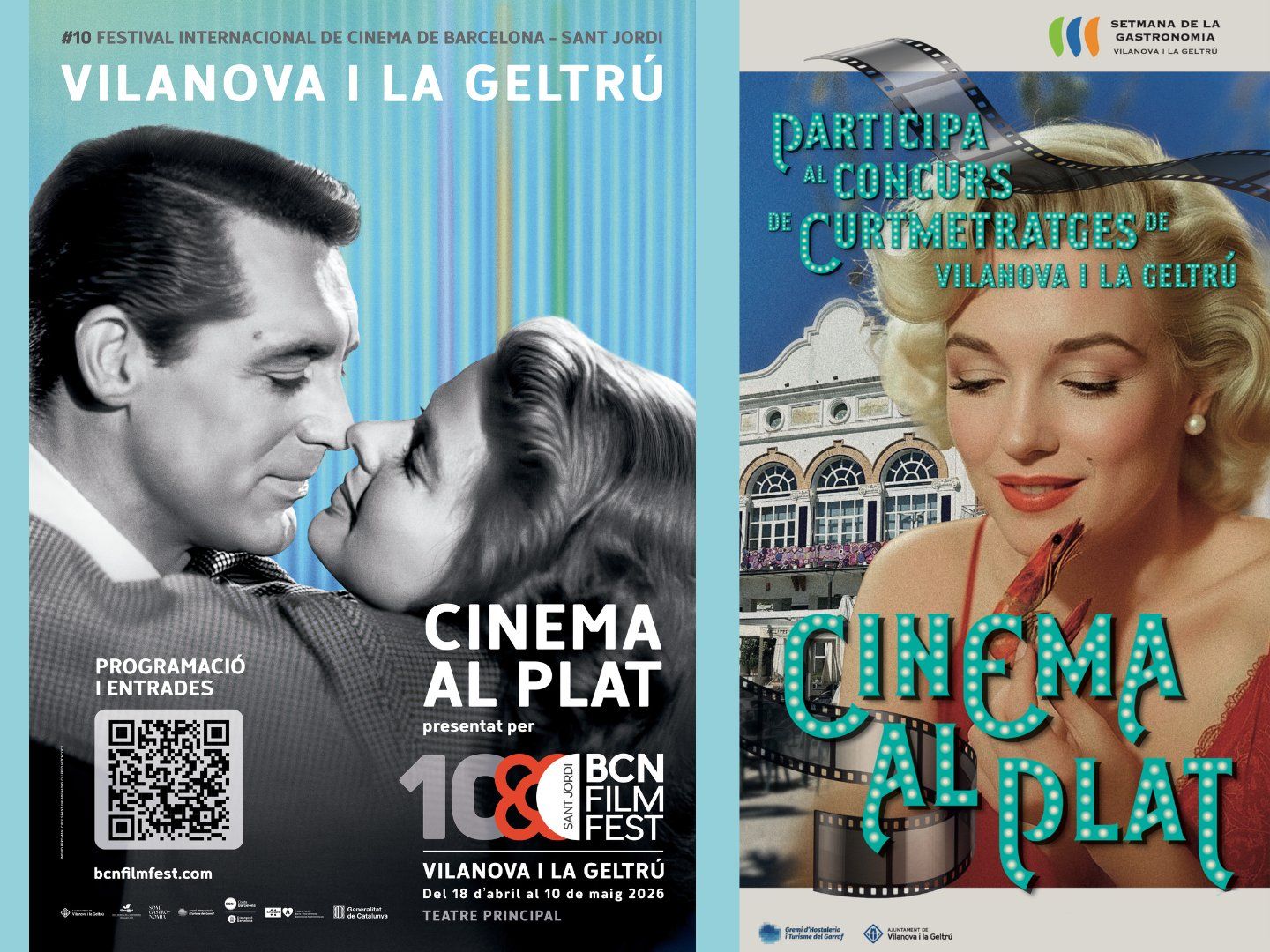 el cicle Cinema al Plat a Vilanova i la Geltrú