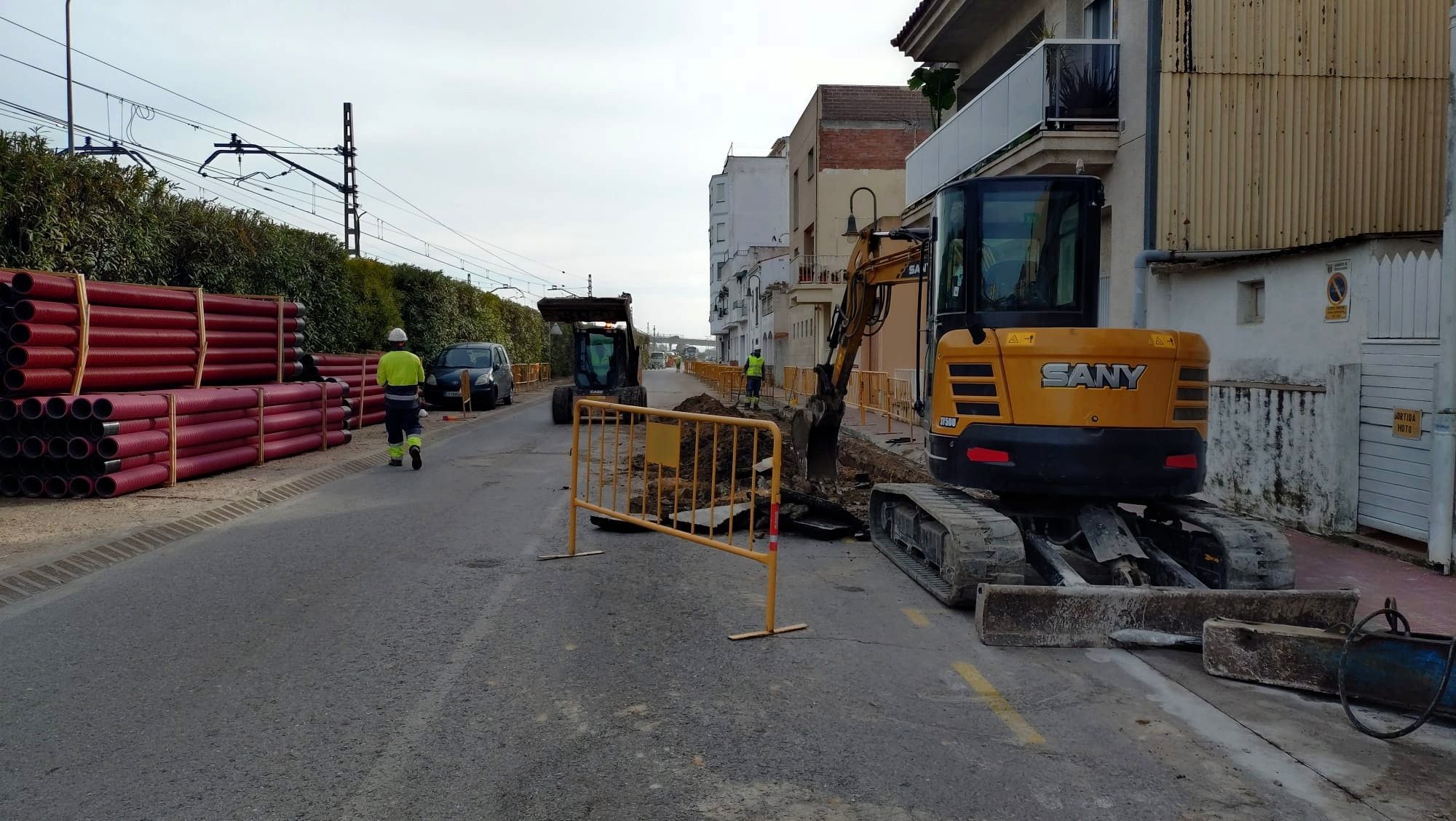 Endesa inicia les obres per reforçar la xarxa elèctrica al Barri Marítim de Torredembarra | FOTO: Ajuntament de Torredembarra