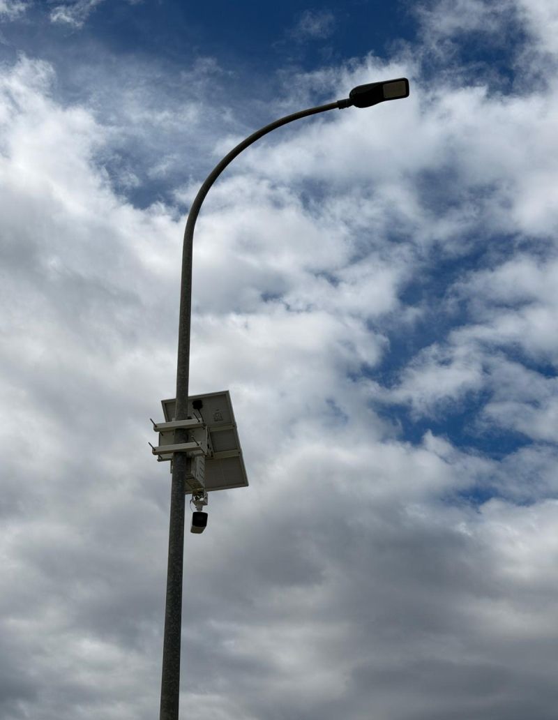 Una de les càmeres al polígon industrial de Valls