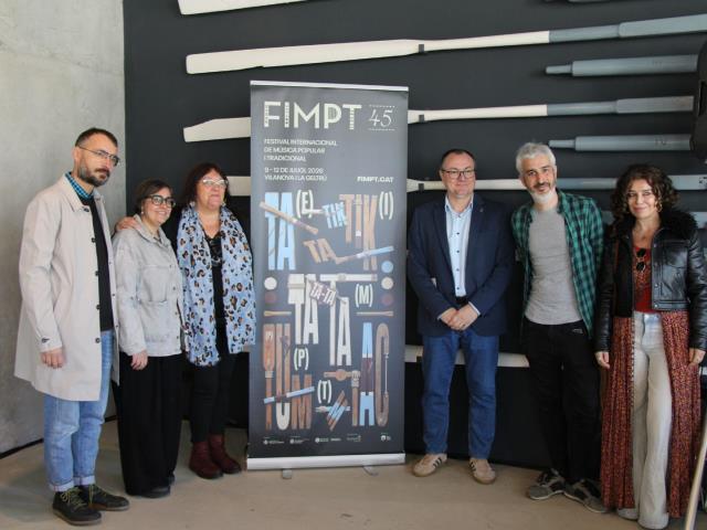 Presentació del cartell de la 45a FiMPT de Vilanova i la Geltrú