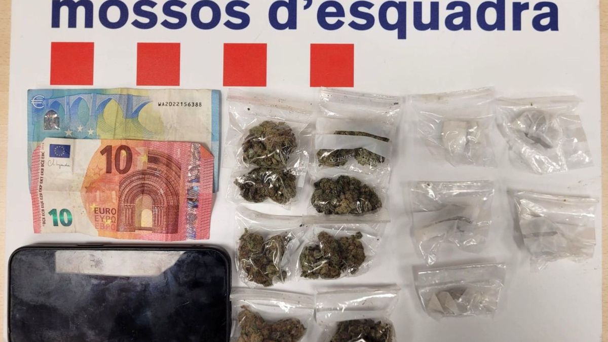 Càrrega incautada a un jove de Reus