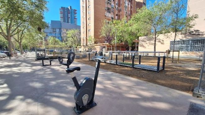 Una part de la instal·lació