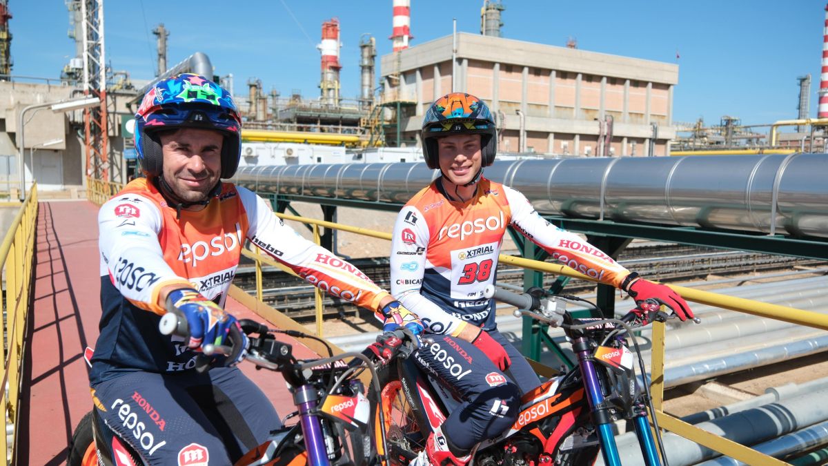 Toni Bou i Gabriel Marcelli a Repsol Tarragona