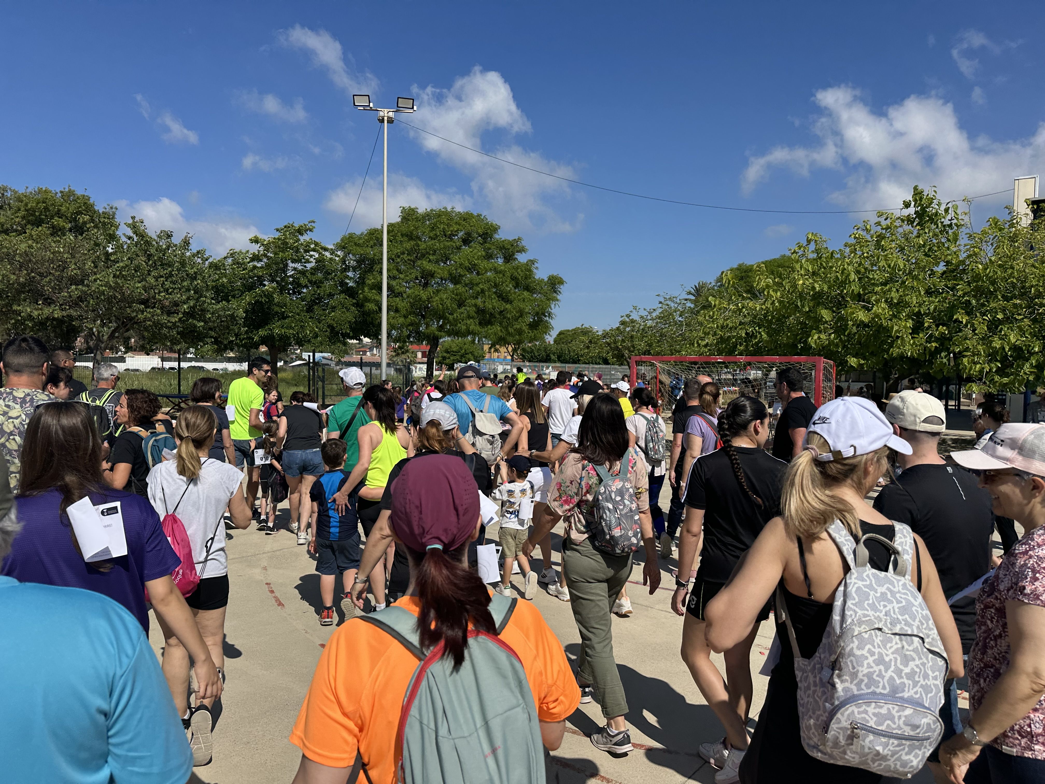 Imatge d'arxiu de la VI Marxa Solidària 2025 de l'escola Antina de Torredembarra | FOTO: Anna F. / Ajuntament de Torredembarra