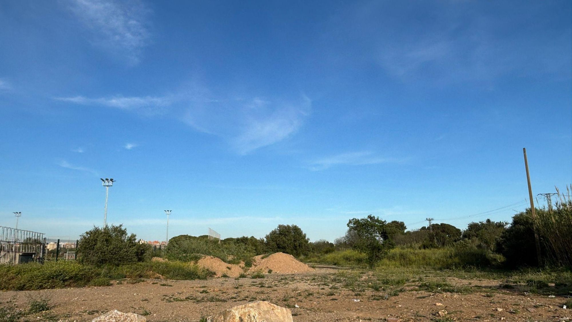 Terreny on s'ubicarà el circuit BTT de Reus 1