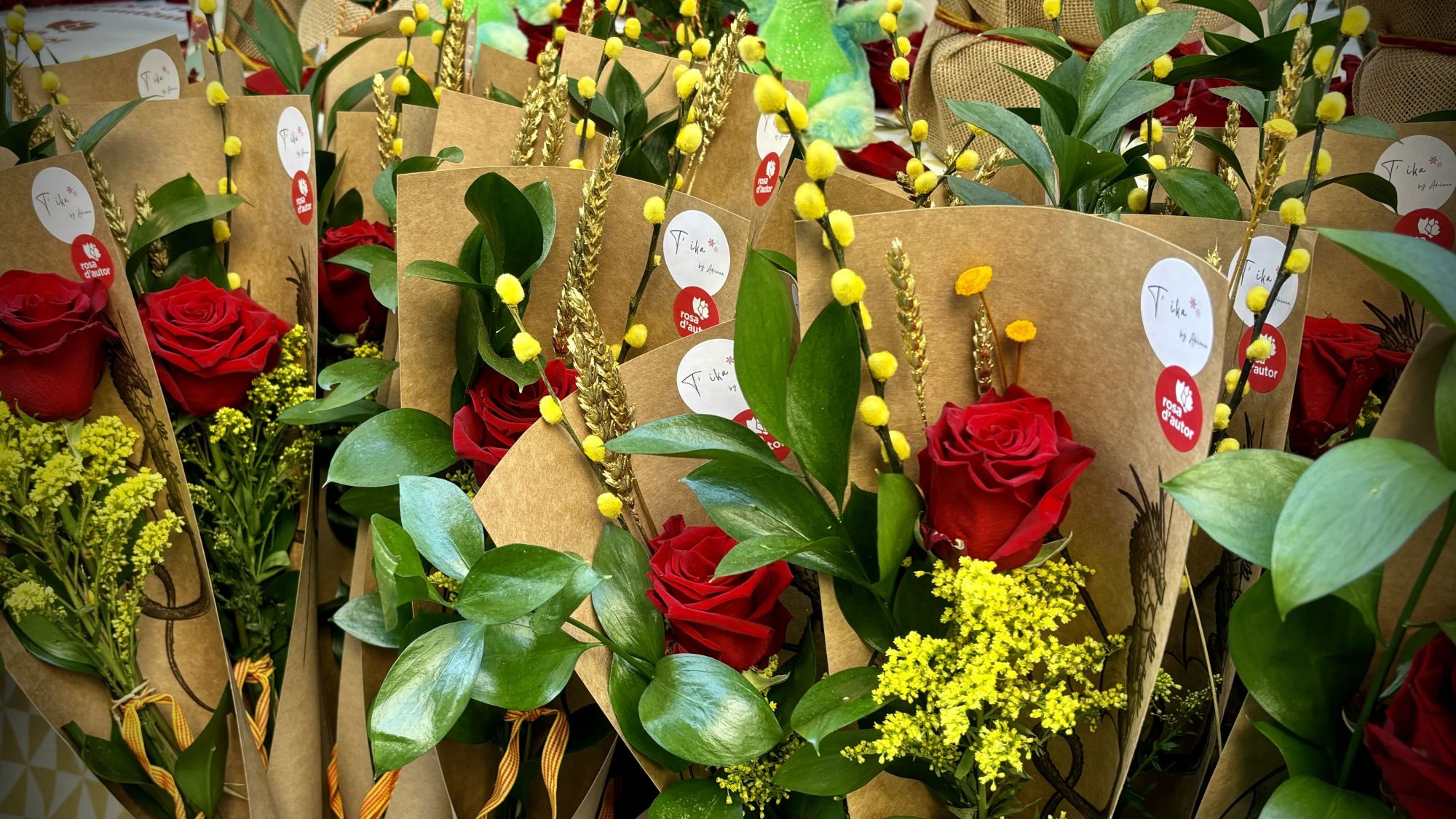 Roses per Sant Jordi 2026 a Barcelona