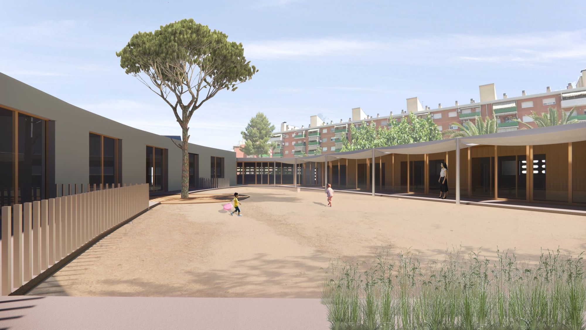 Render de la futura escola bressol de la Quimeta de Sant Andreu de la Barca