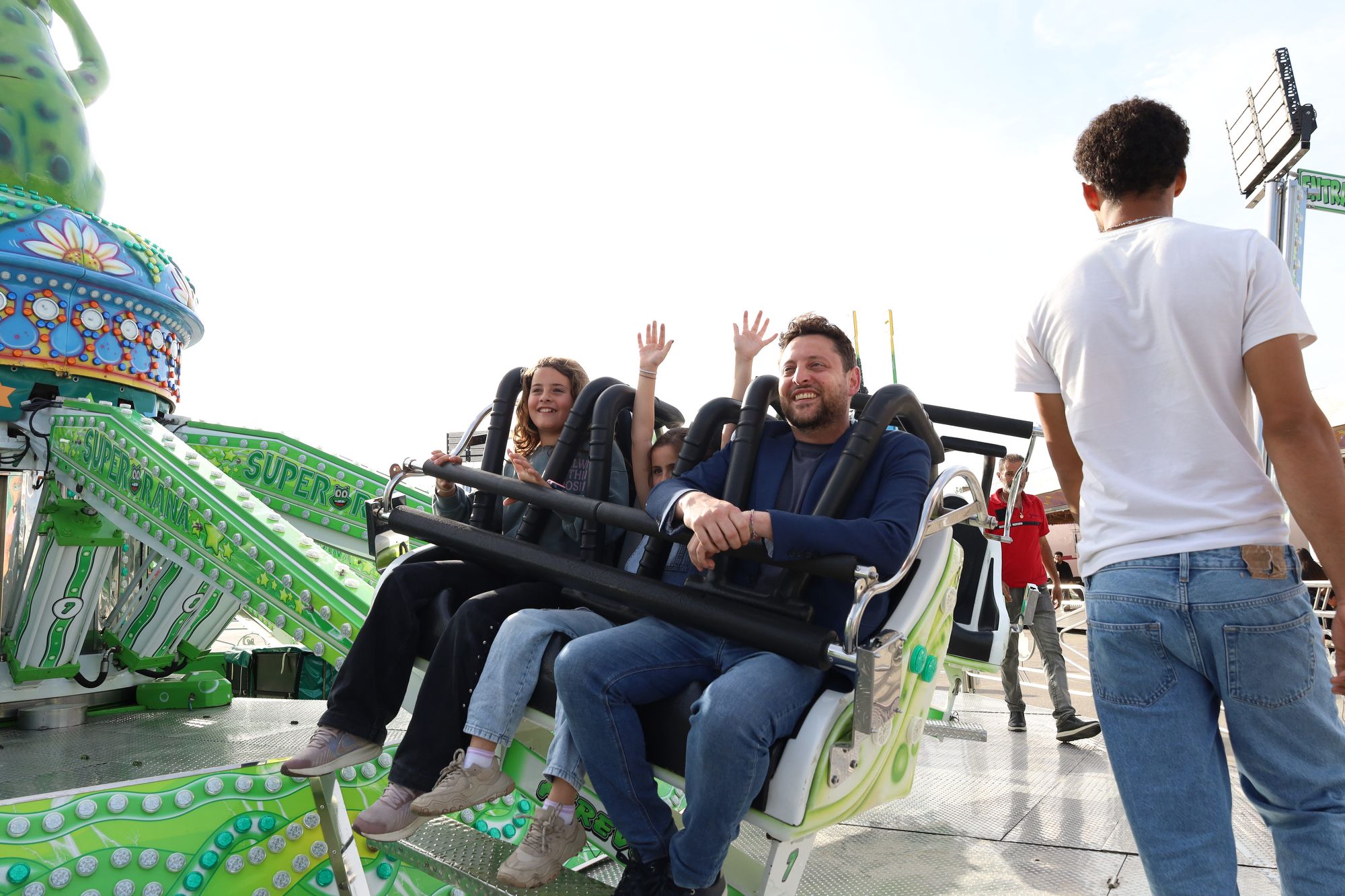 Bonavista da el pistoletazo de salida a la Feria de Abril con 50 atracciones y diez días de fiesta | FOTO: David Oliete