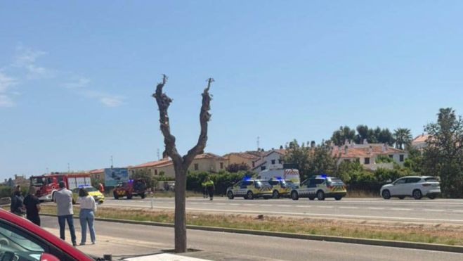 Accident mortal a l'N 340 a Roda de Berà