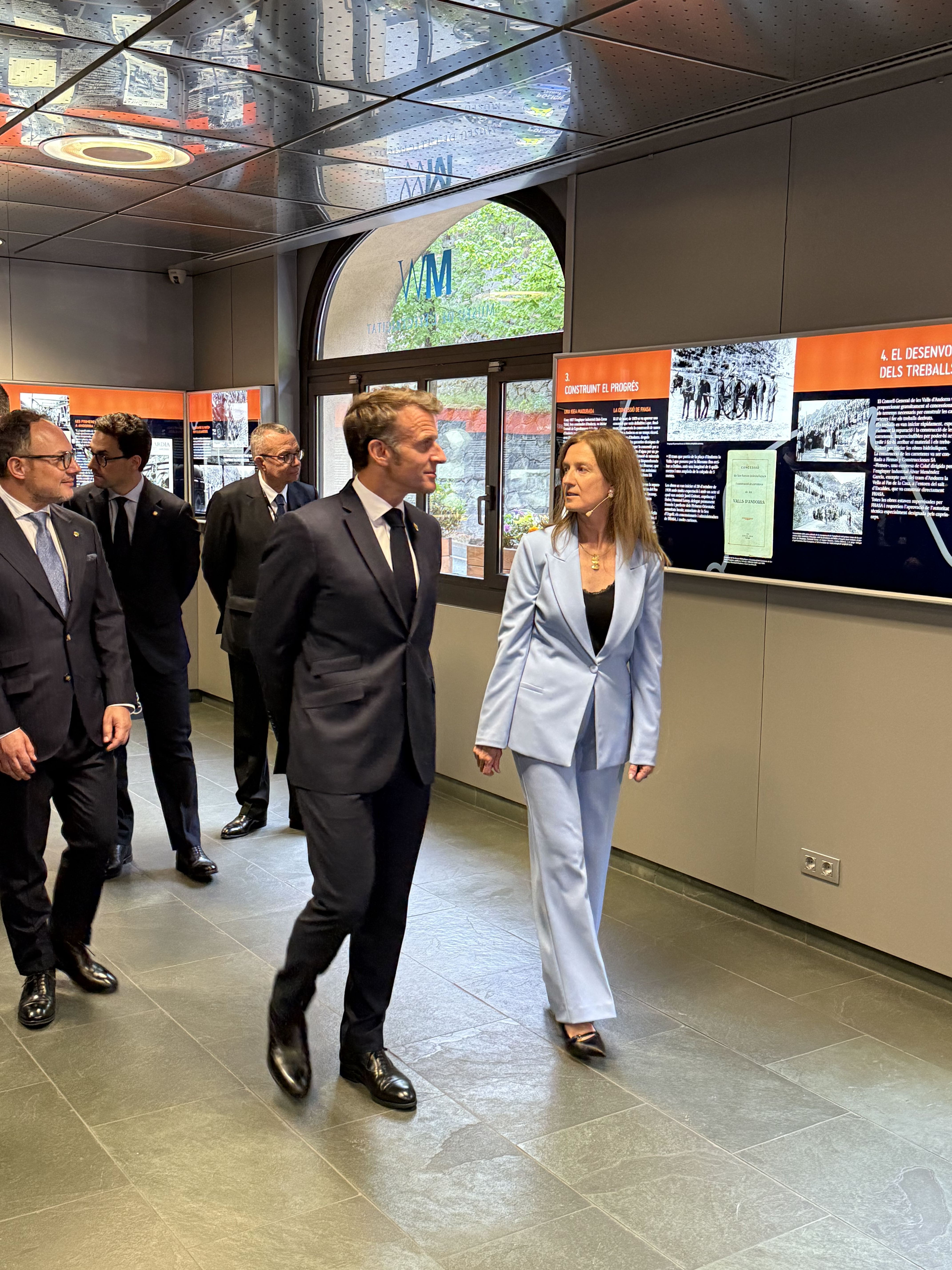 Macron avala l’ampliació hidroelèctrica de FEDA a l’Ospitalet 1