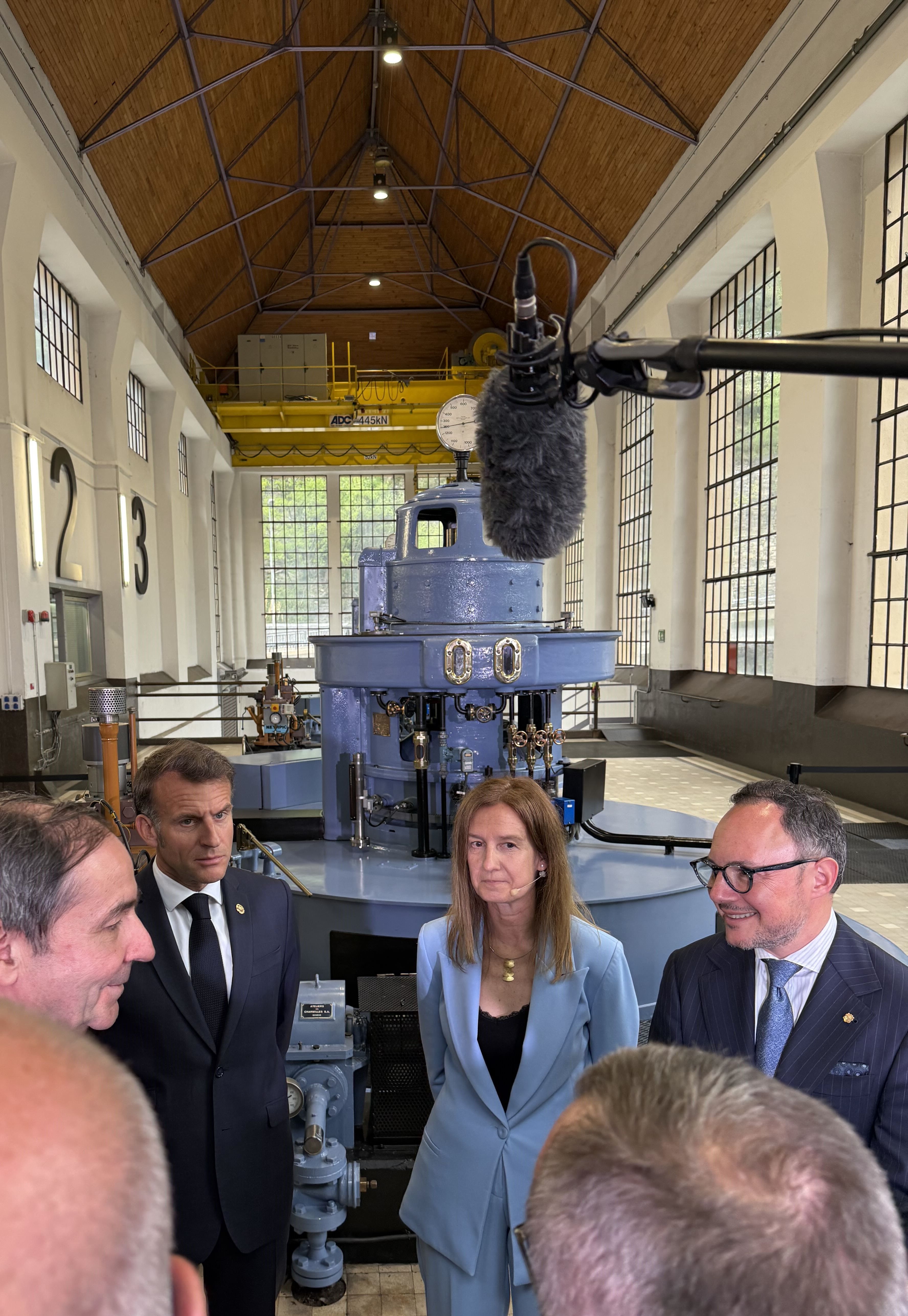 Macron avala l’ampliació hidroelèctrica de FEDA a l’Ospitalet 2