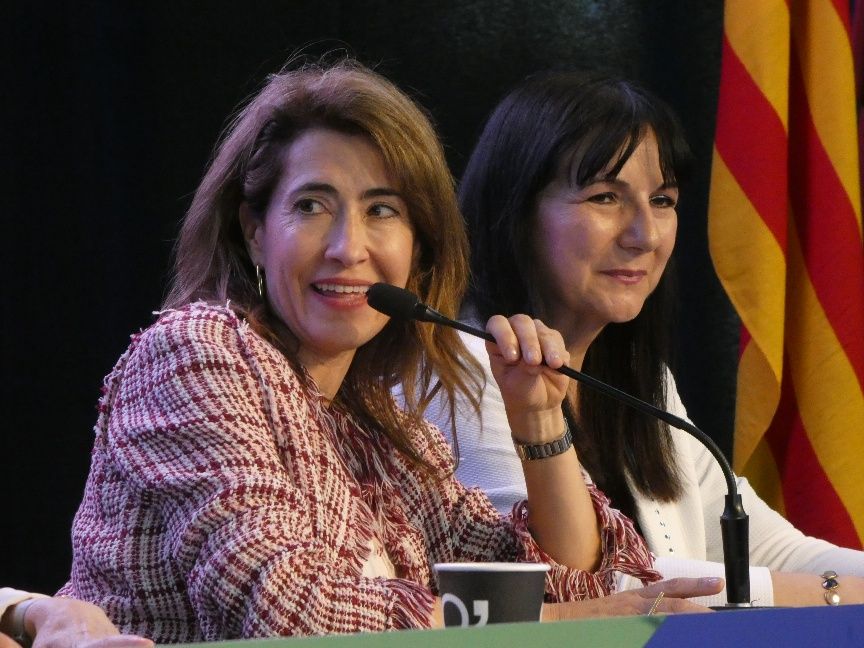 Raquel Sánchez en la Inauguració de la 80ª edició de l’ExpoEbre