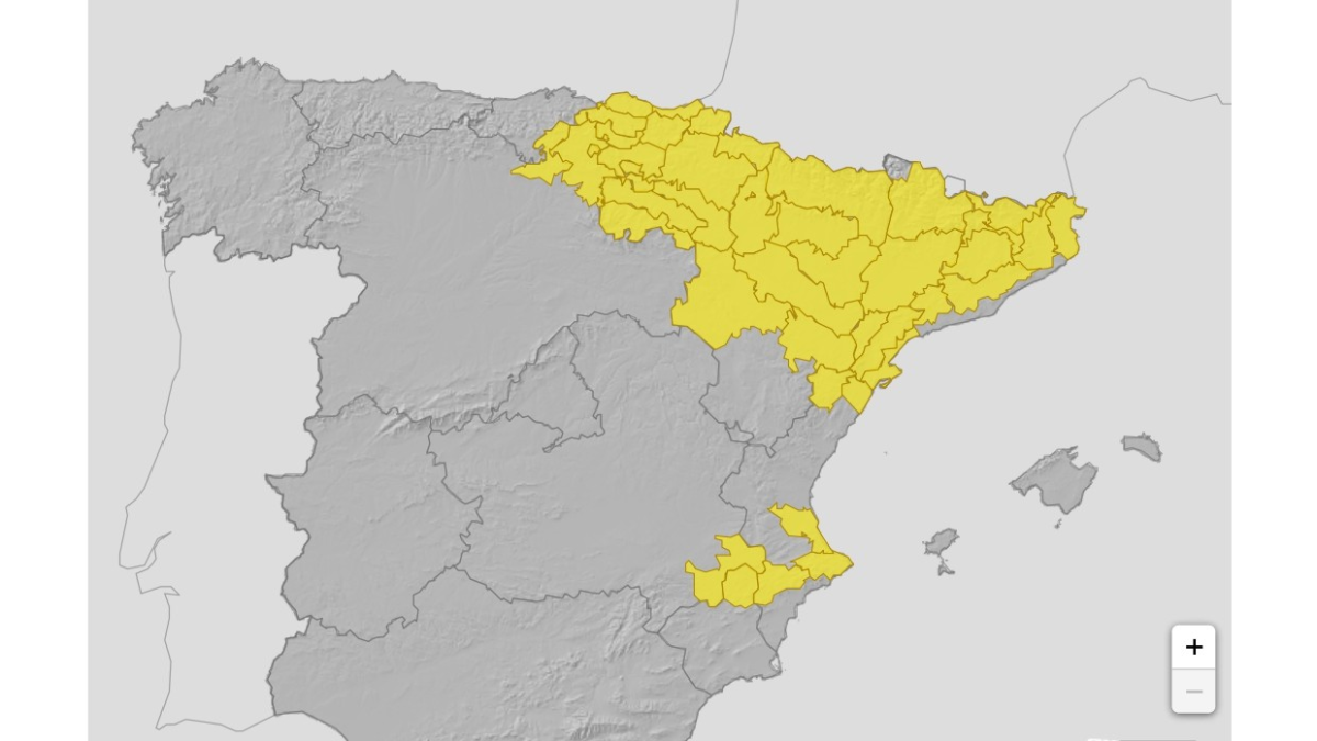 Comarques de la Conca de l'Ebre en alerta per possibles crescudes sobtades de rius i rieres