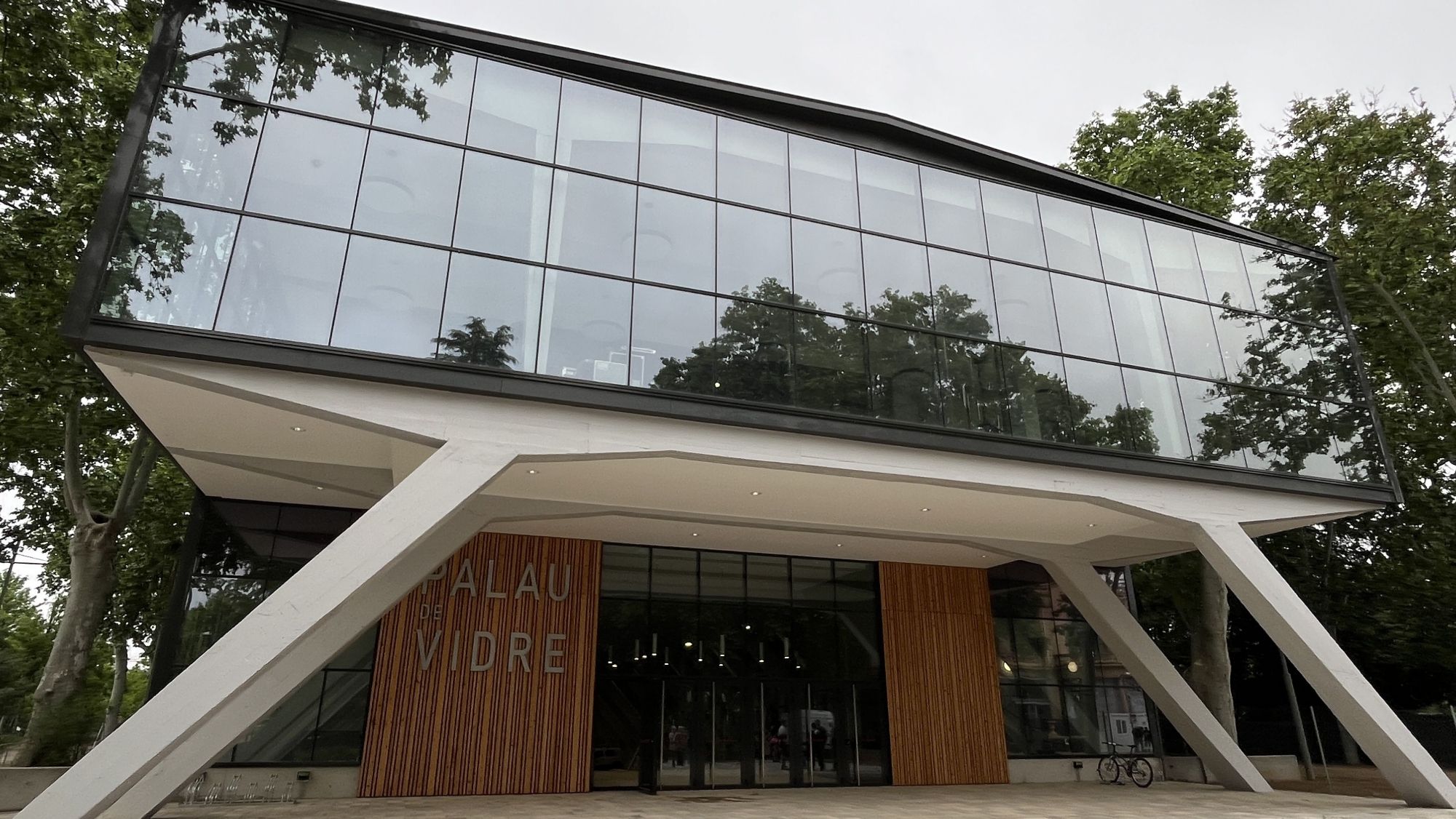 Palau de Vidre de Lleida després de la rehabilitació