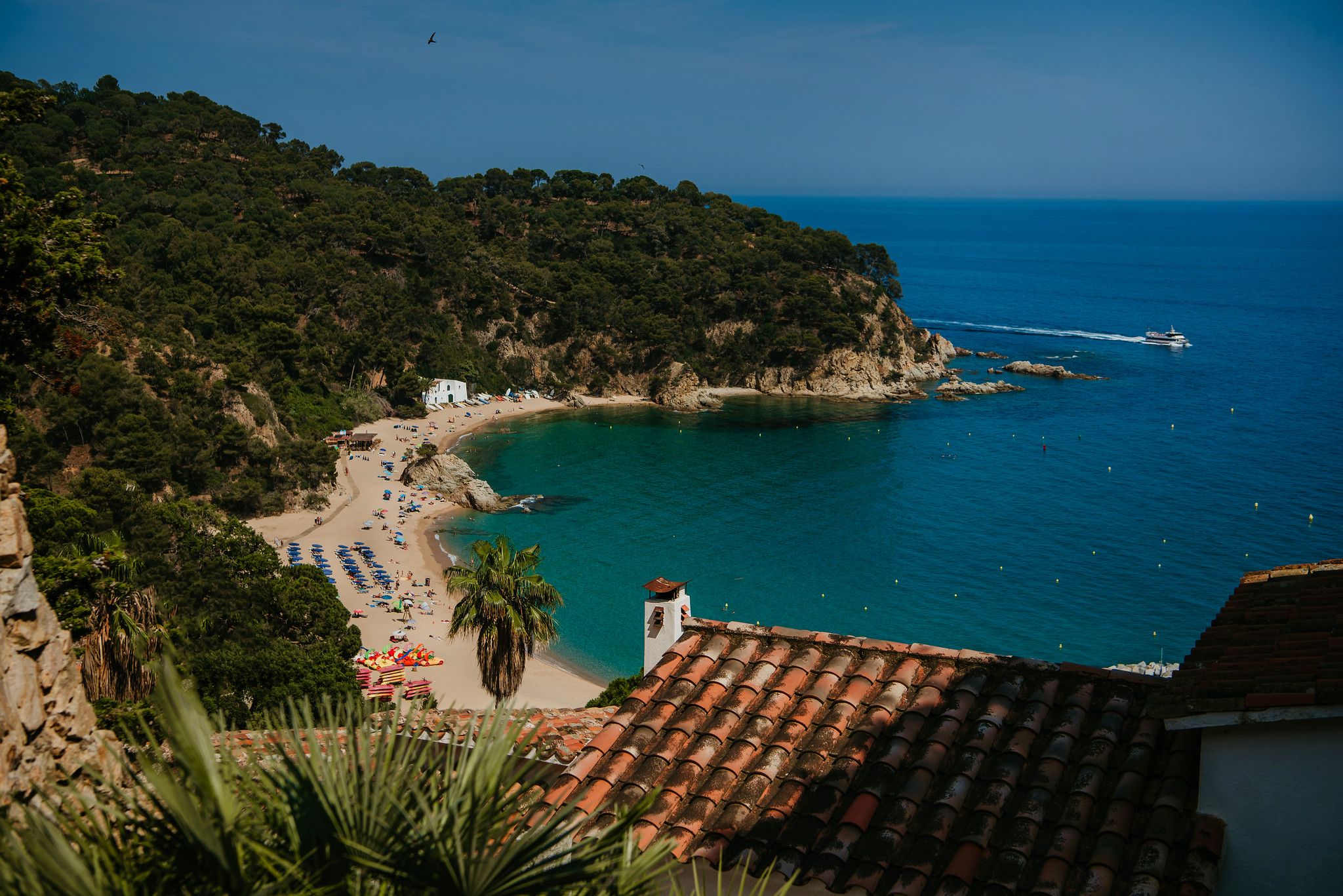 Una de les platges i cales de Lloret de Mar 1