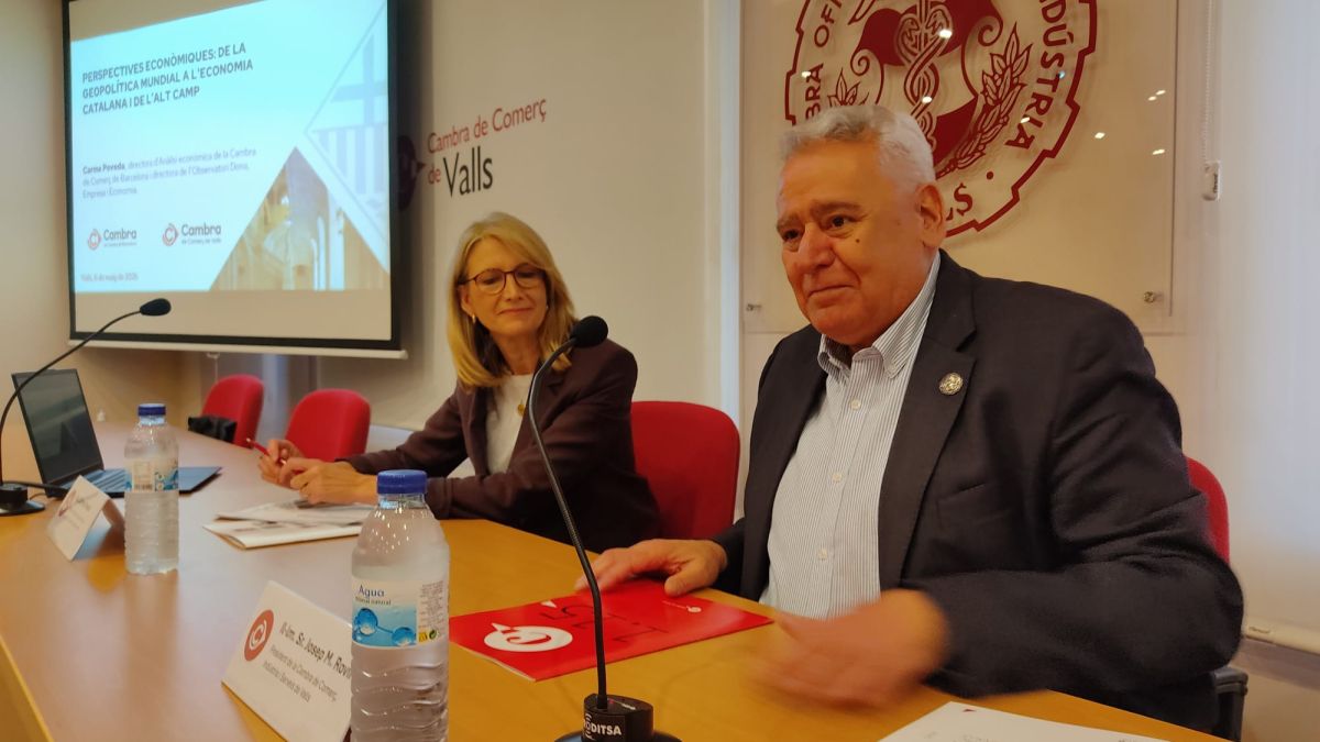El president de la Cambra de Valls, Josep M. Rovira