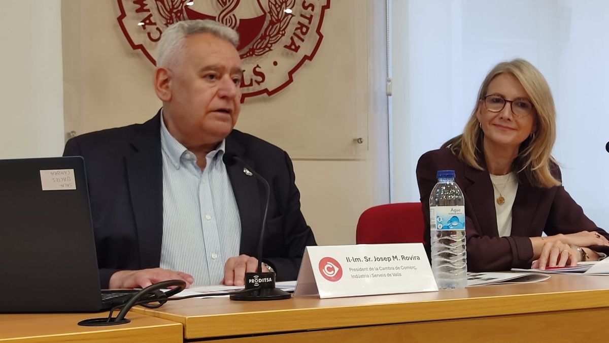 El president de la Cambra de Valls, Josep M. Rovira 1