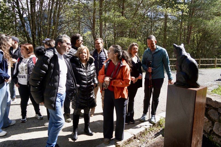 Encamp inaugura l’Aixopluc de la llegenda de les bruixes d’Engolasters, nou atractiu turístic i espai de memòria històrica 4