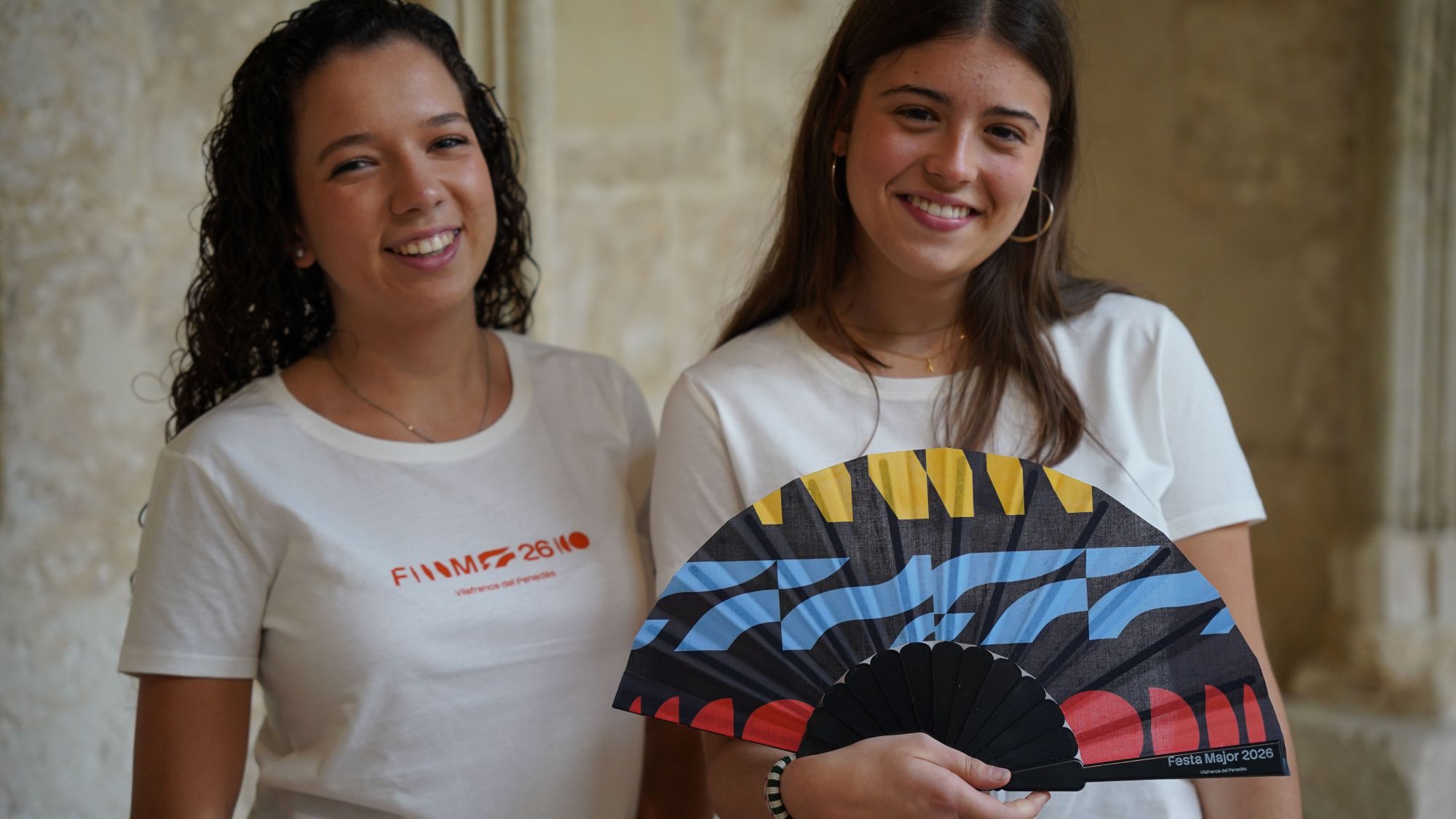 Vano de la nova col·lecció oficial de marxandatge de la Festa Major de Vilafranca