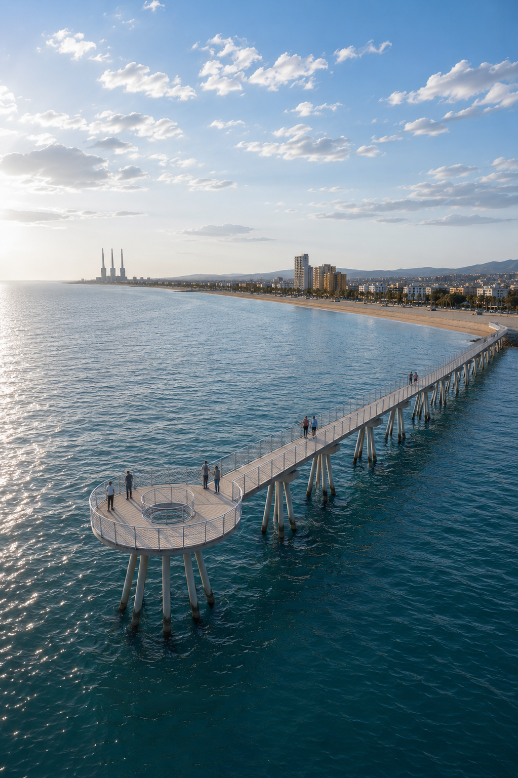 RENDER PONT PETROLI BADALONA REHABILITAT