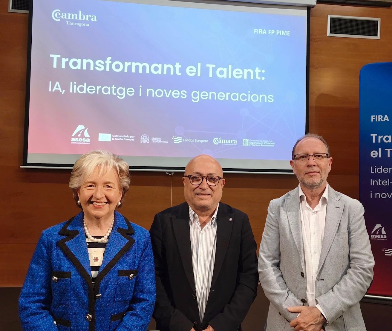 Inauguració de la nova edició de la Fira FP Pime, organitzada per la Cambra