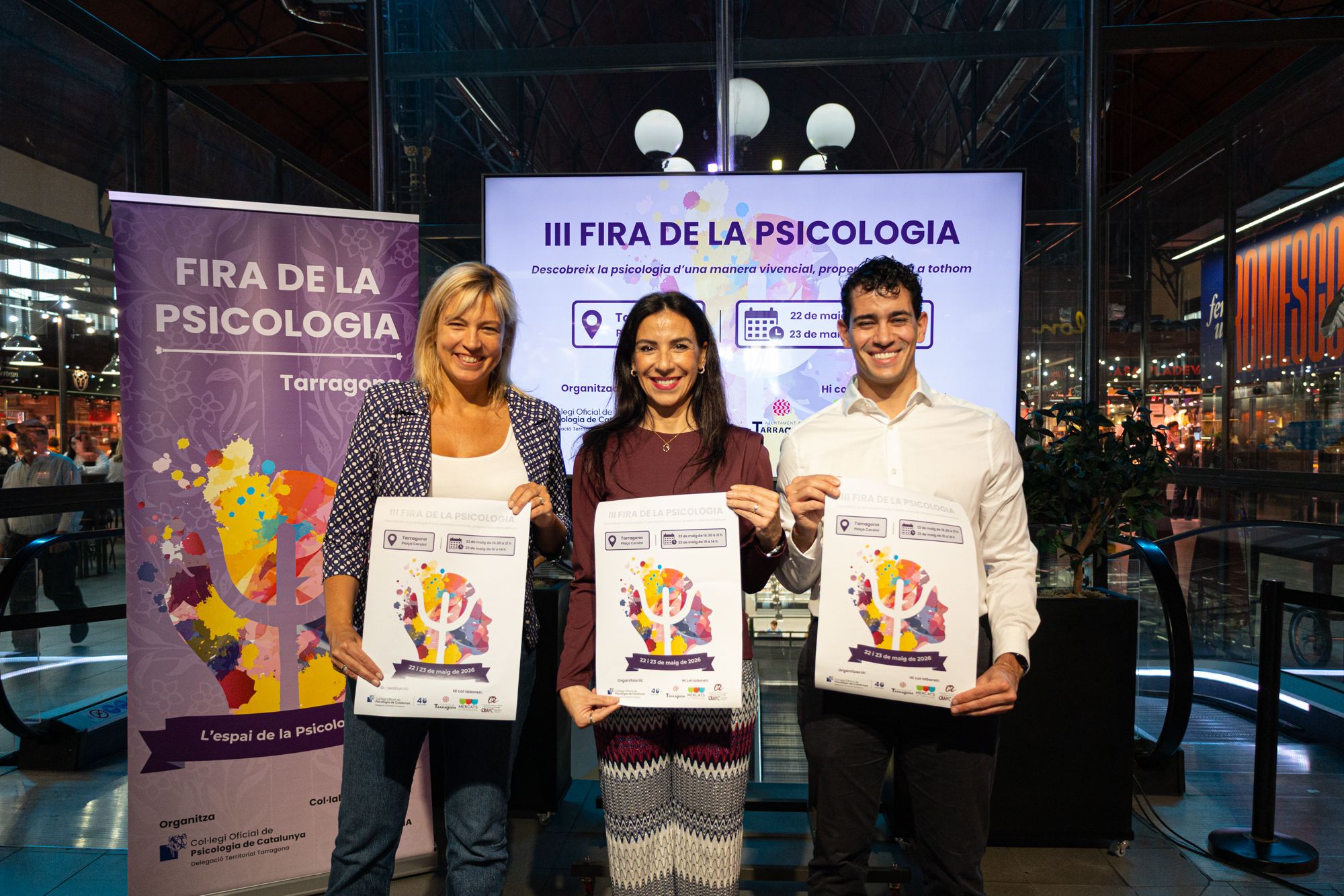 La Fira de la Psicologia omplirà la plaça Corsini amb tallers i experiències immersives | FOTO: David Oliete