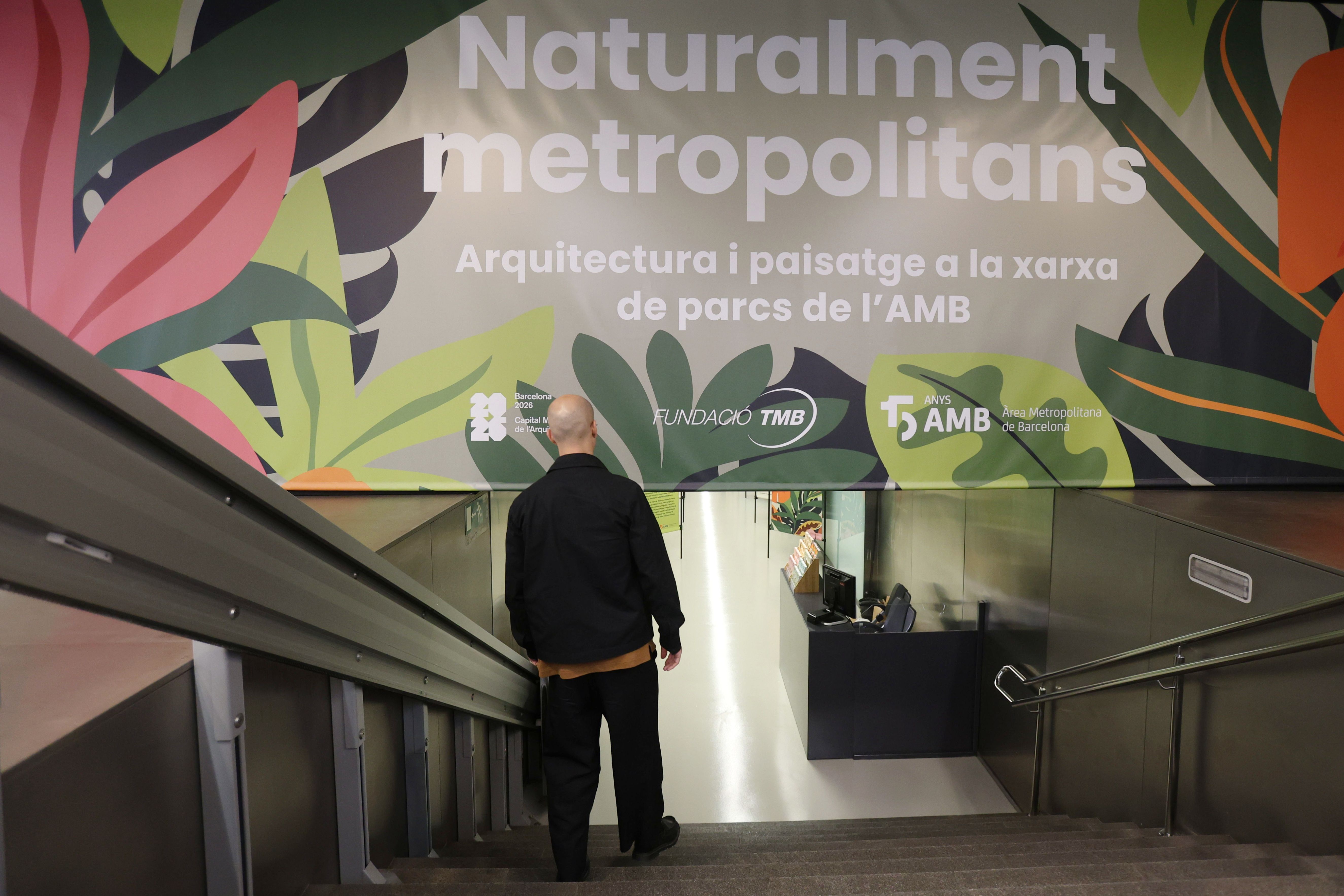 L'AMB reivindica els parcs metropolitans amb una exposició sobre arquitectura i natura | FOTO: AMB / Oscar Giralt