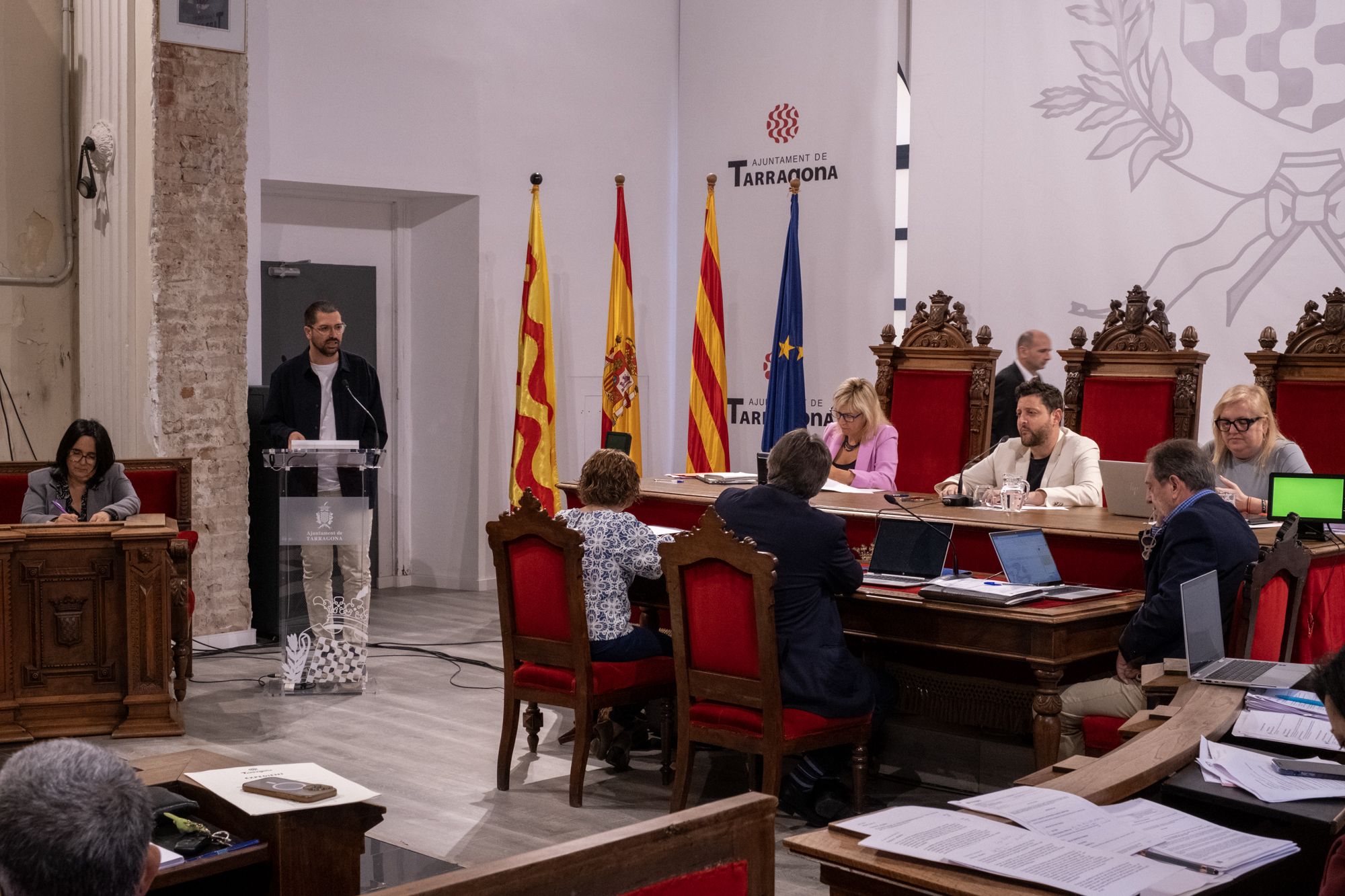 Plenari de l'Ajuntament de Tarragona celebrat el 15 de maig del 2026 | FOTO: Joan Carles Borrachero