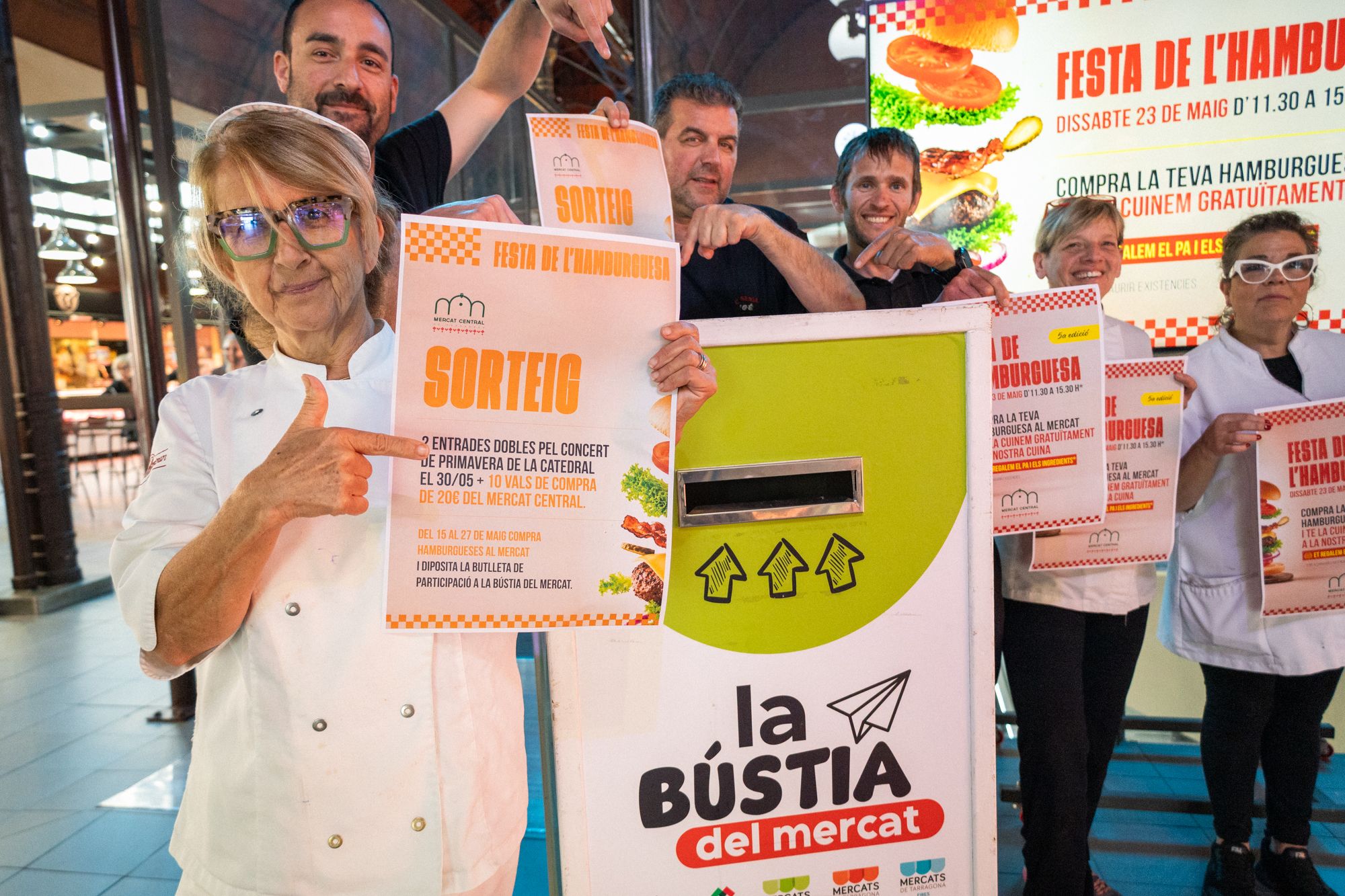 El Mercado Central de Tarragona acogerá la quinta edición de la tradicional Fiesta de la Hamburguesa | FOTO: David Oliete
