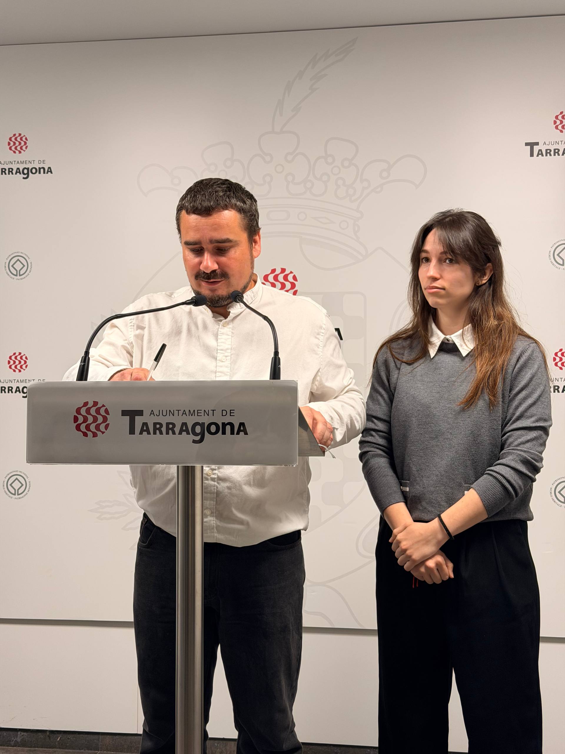 Jordi Collado i Laura Quiñones, d'En Comú Podem Tarragona