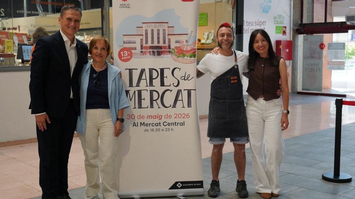 Presentació de la 13a edició del Menja't el Mercat de Reus 1
