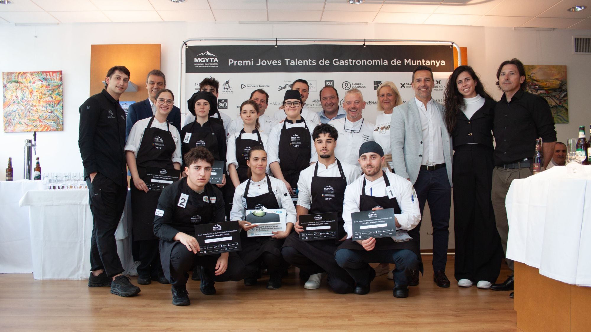 Andorra reuneix el talent jove de la cuina de muntanya amb els nous MGYTA 21