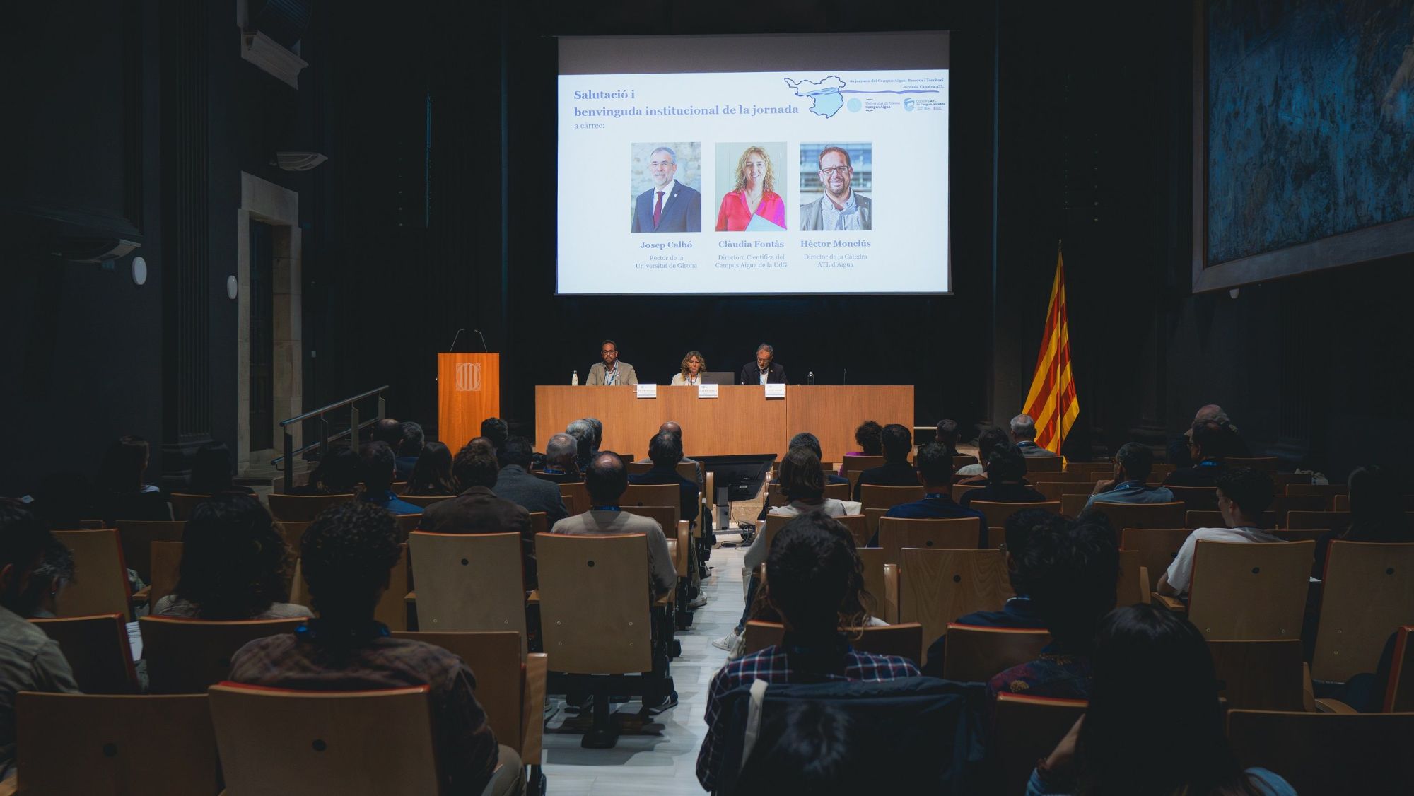 Experts alerten a Girona dels nous reptes de l’aigua entre sequeres i inundacions extremes 1