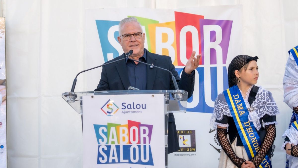 Pere Granados en la inauguració del Sabor Salou 2026