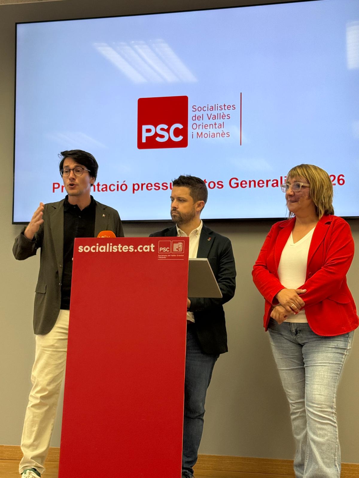 El PSC del Vallès Oriental defensa uns pressupostos “clau” per desencallar projectes a la comarca 1