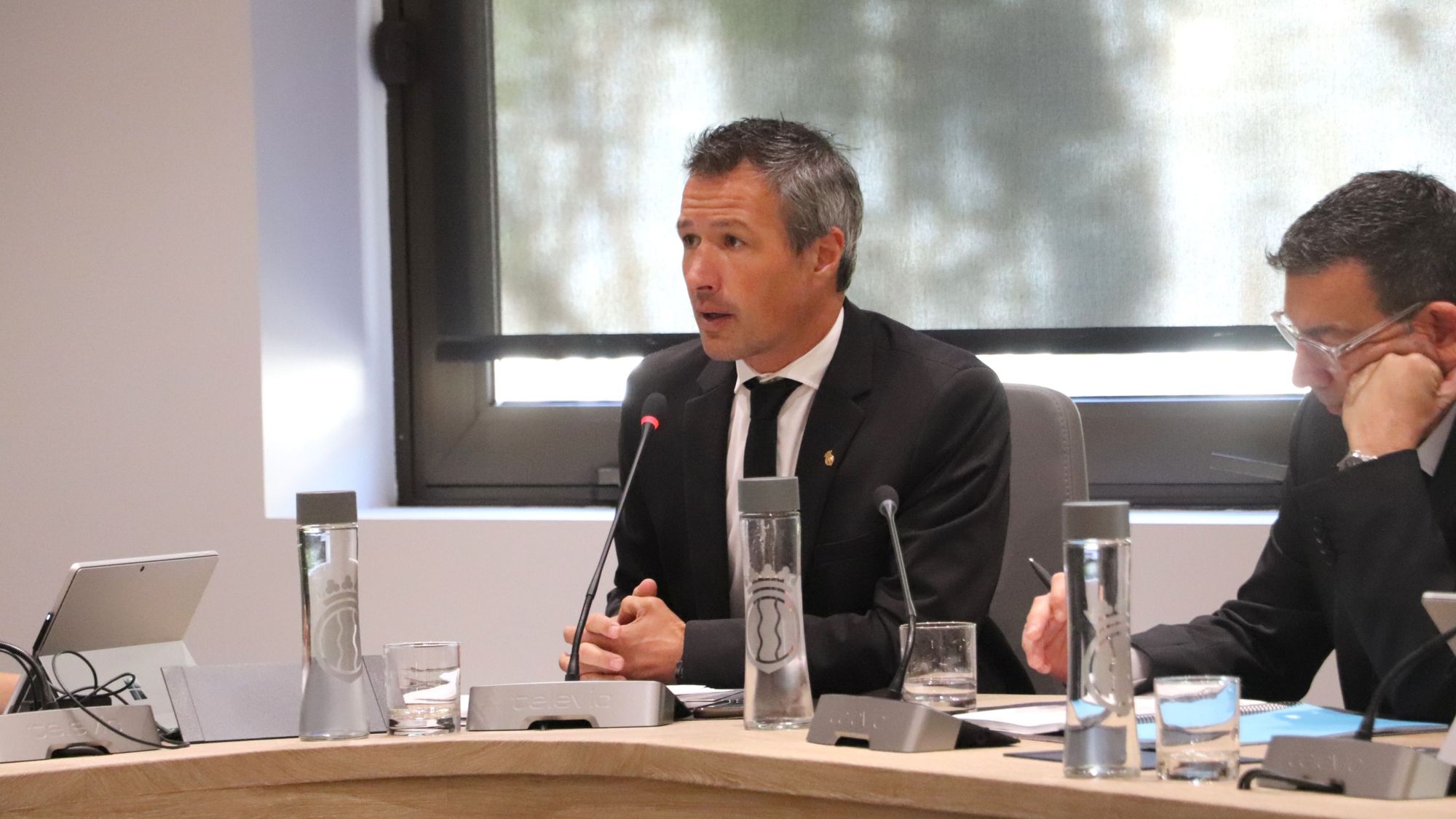 El conseller de Demòcrates al Comú d’Andorra la Vella, David Astrié