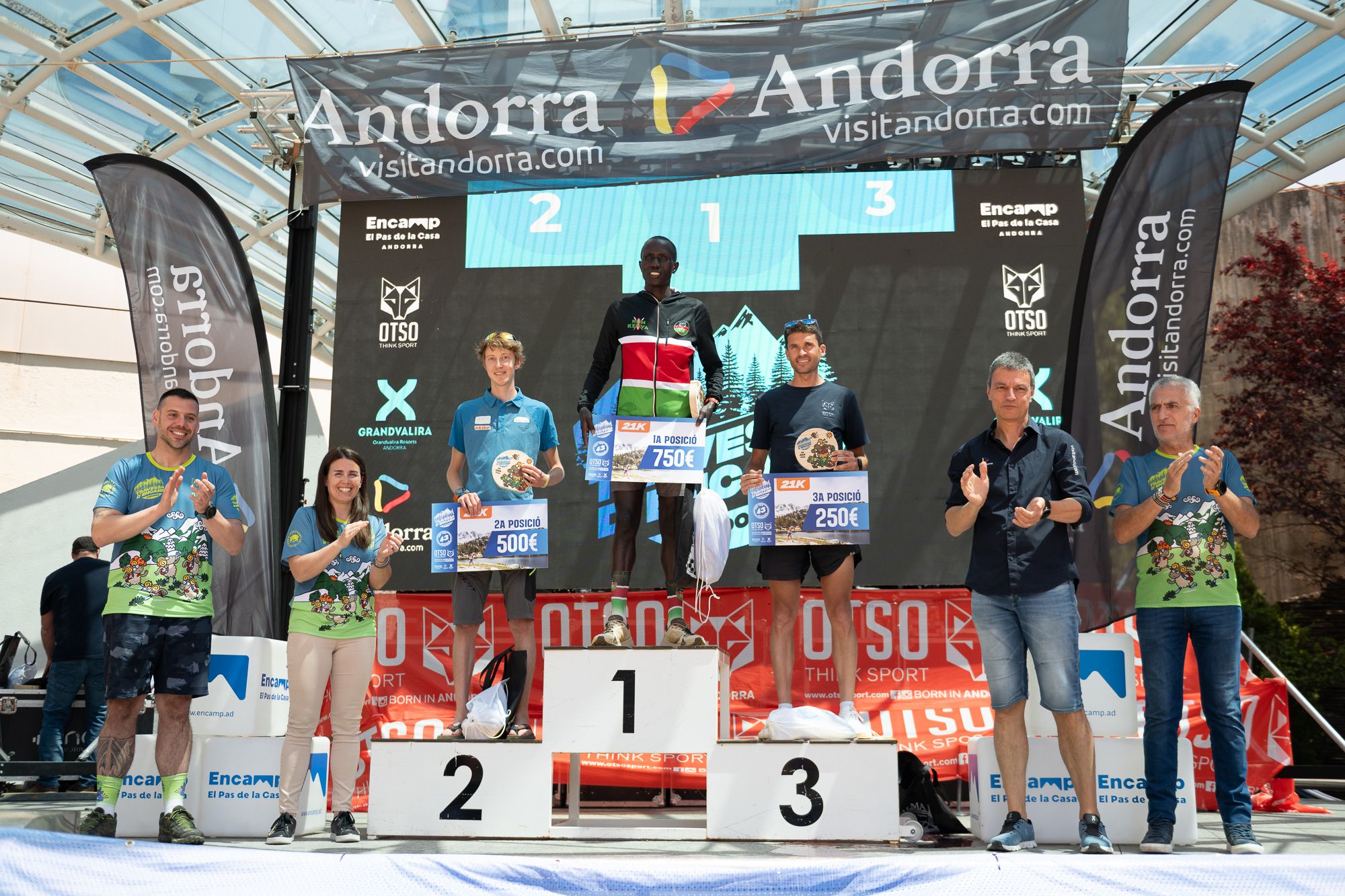 El kenyà Robert Pkemoi, vencedor de la 21K amb un temps d'1 h 52 min 24 s