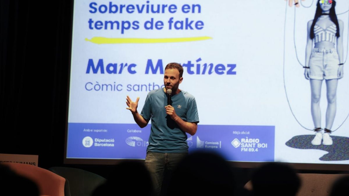 Jornada Cert o fake Monòleg Marc Martíne